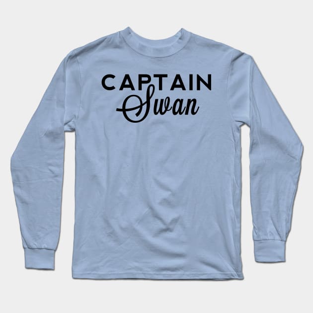 Captain Swan Long Sleeve T-Shirt by vancityfilming